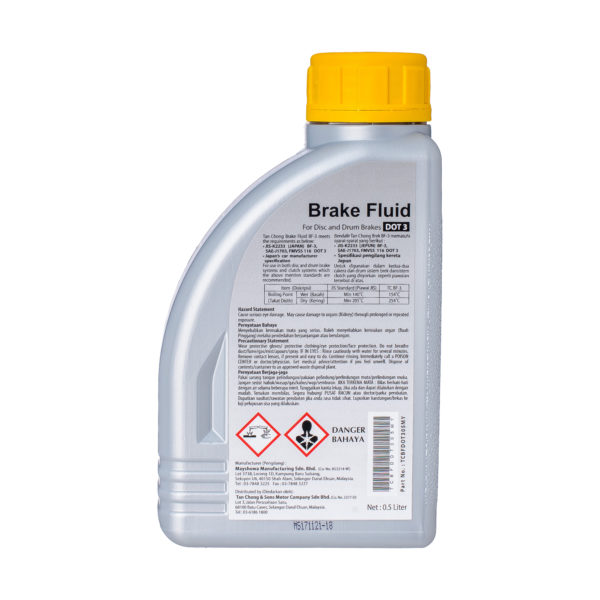 Brake Fluid - Brake Fluid Dot 3 (500ML) - Image 4