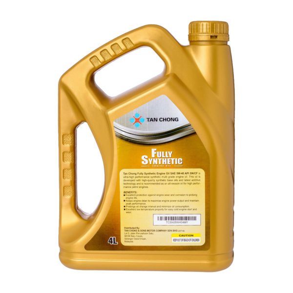 Fully Synthetic Engine Oil 5W-40 SN/CF (4L) - Image 3