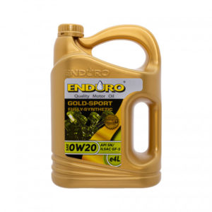 Enduro Lubricant Engine Oil Fully Synthetic SAE0W20 API SN/ILSAC GF5 4Liters