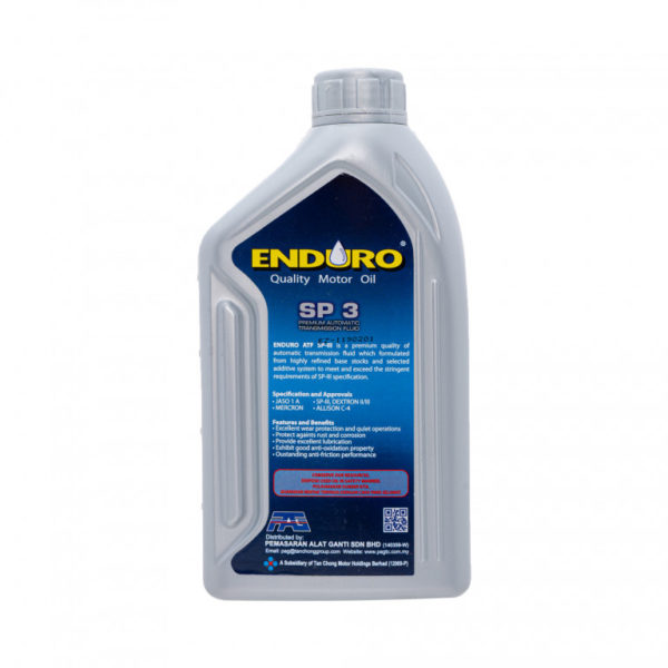 Enduro Auto Transmission Fluid SP 3, 1 Liter - Image 2